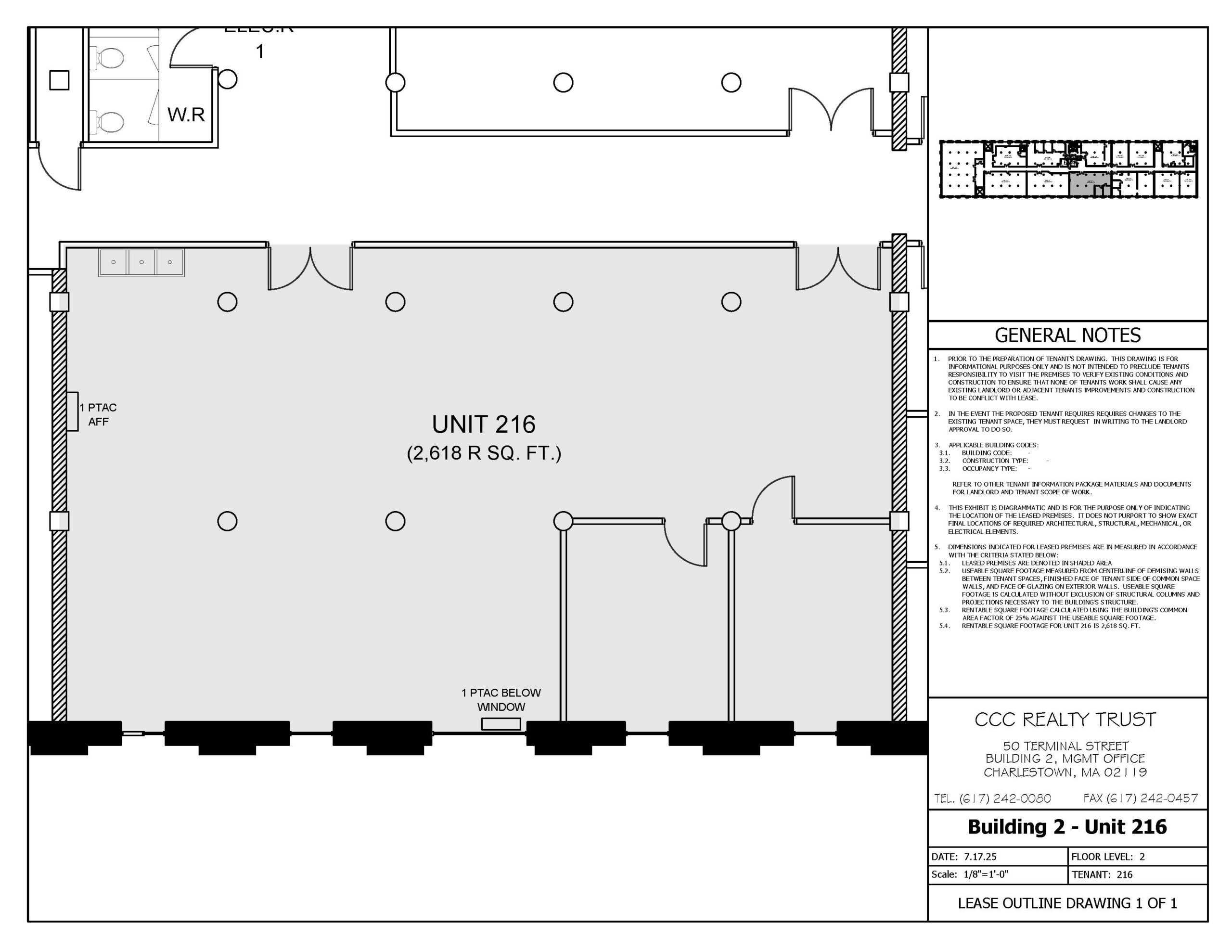 Read more about the article Unit 216 (Second Floor) – 50 Terminal St, Charlestown, MA 02129