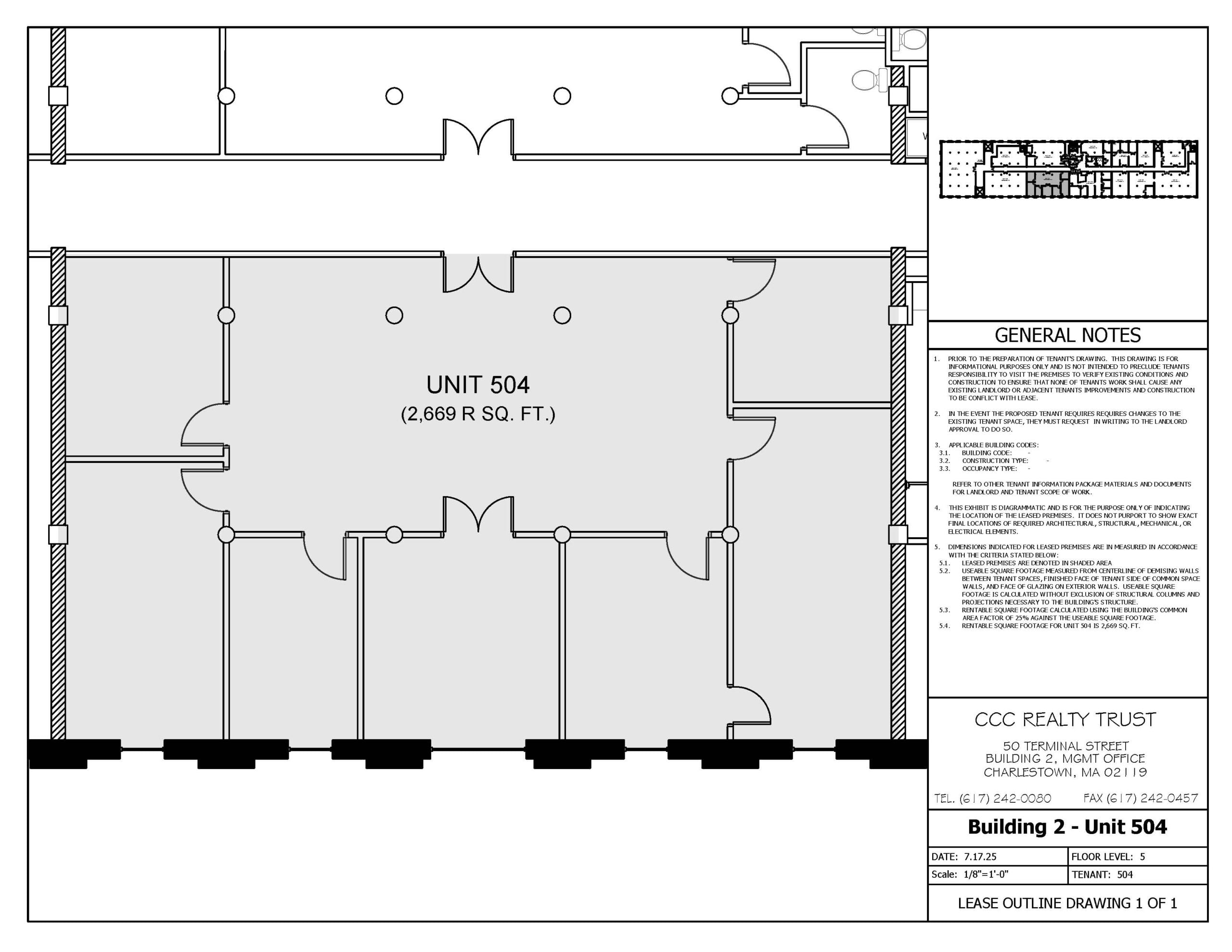 Read more about the article Unit 504 (Fifth Floor) – 50 Terminal St, Charlestown, MA 02129