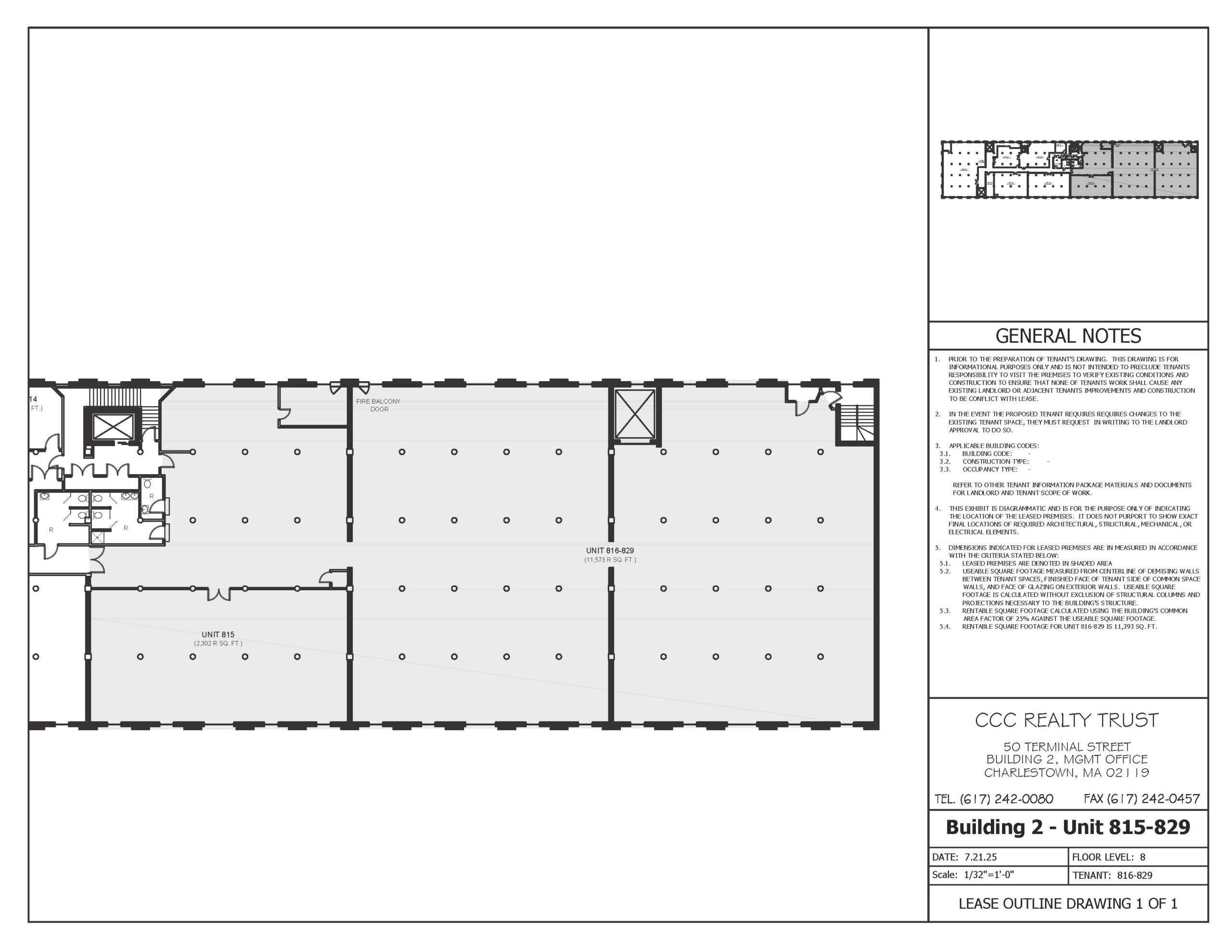 Read more about the article Unit 815-829 (Eighth Floor) – 50 Terminal St, Charlestown, MA 02129